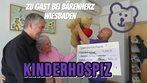 Boxpromoter mit Herz — Spende an das Bärenherz Kinderhospiz